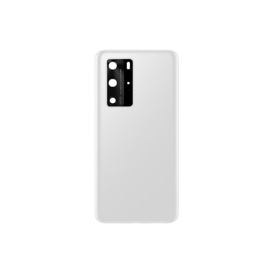 BACK COVER WITH CAMERA LENS HUAWEI P40 PRO WHITE